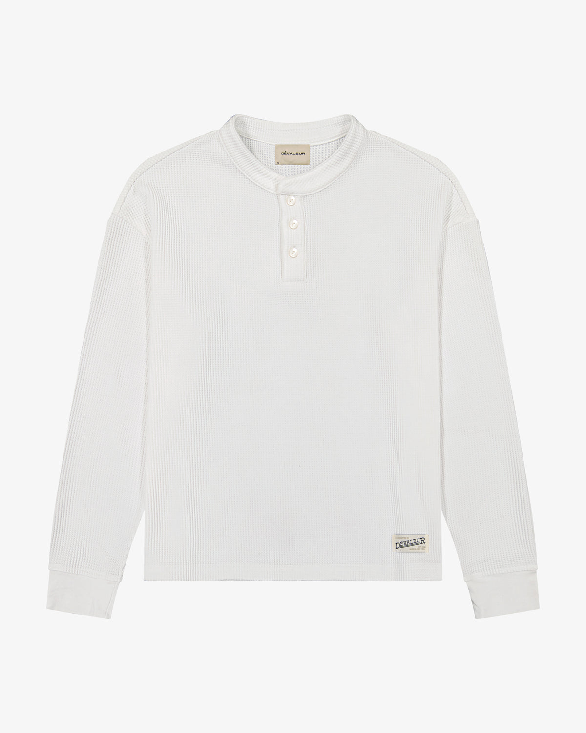 Waffle Knit Henley
