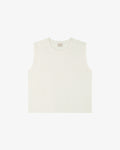 White knit tank