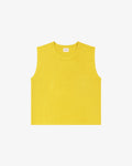 Yellow knit tank