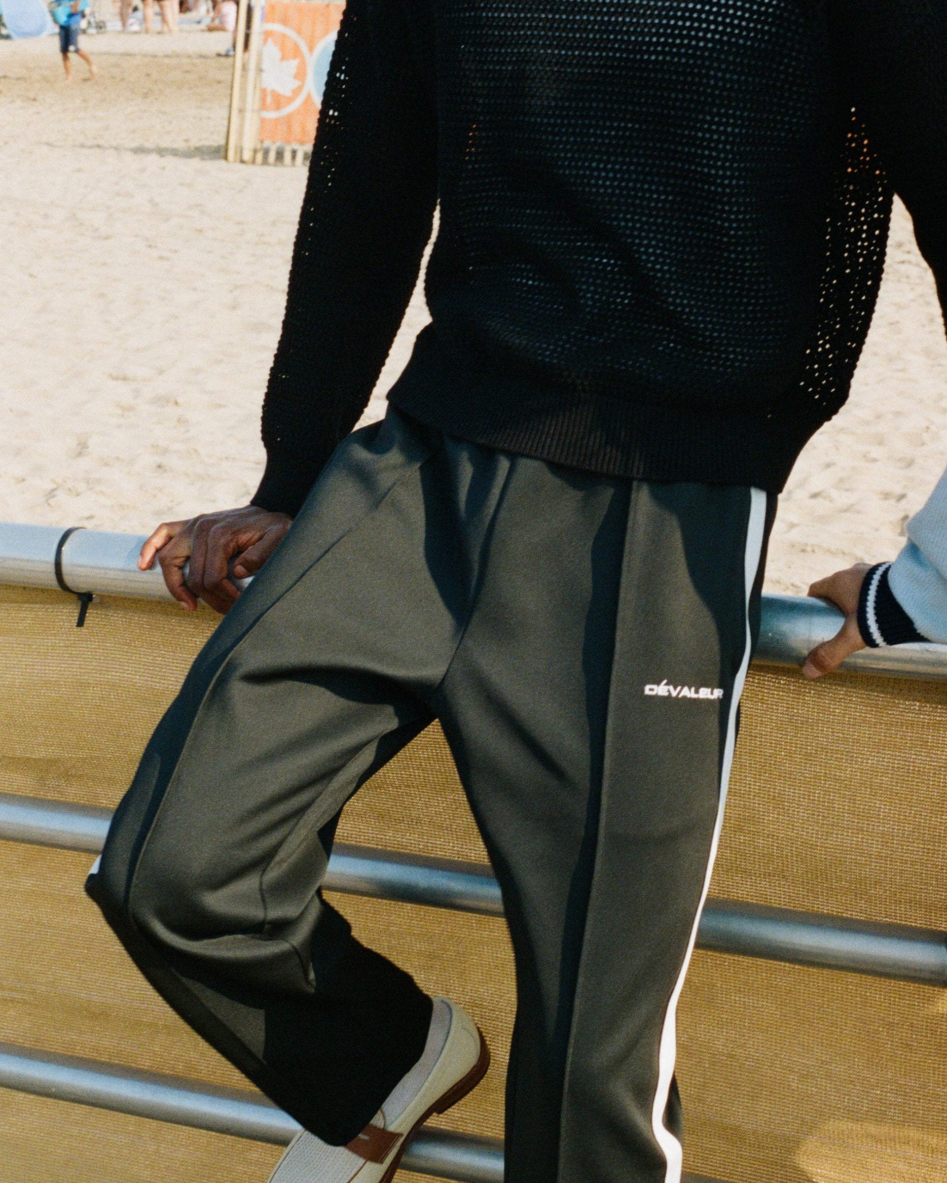 Pleated Track Pant