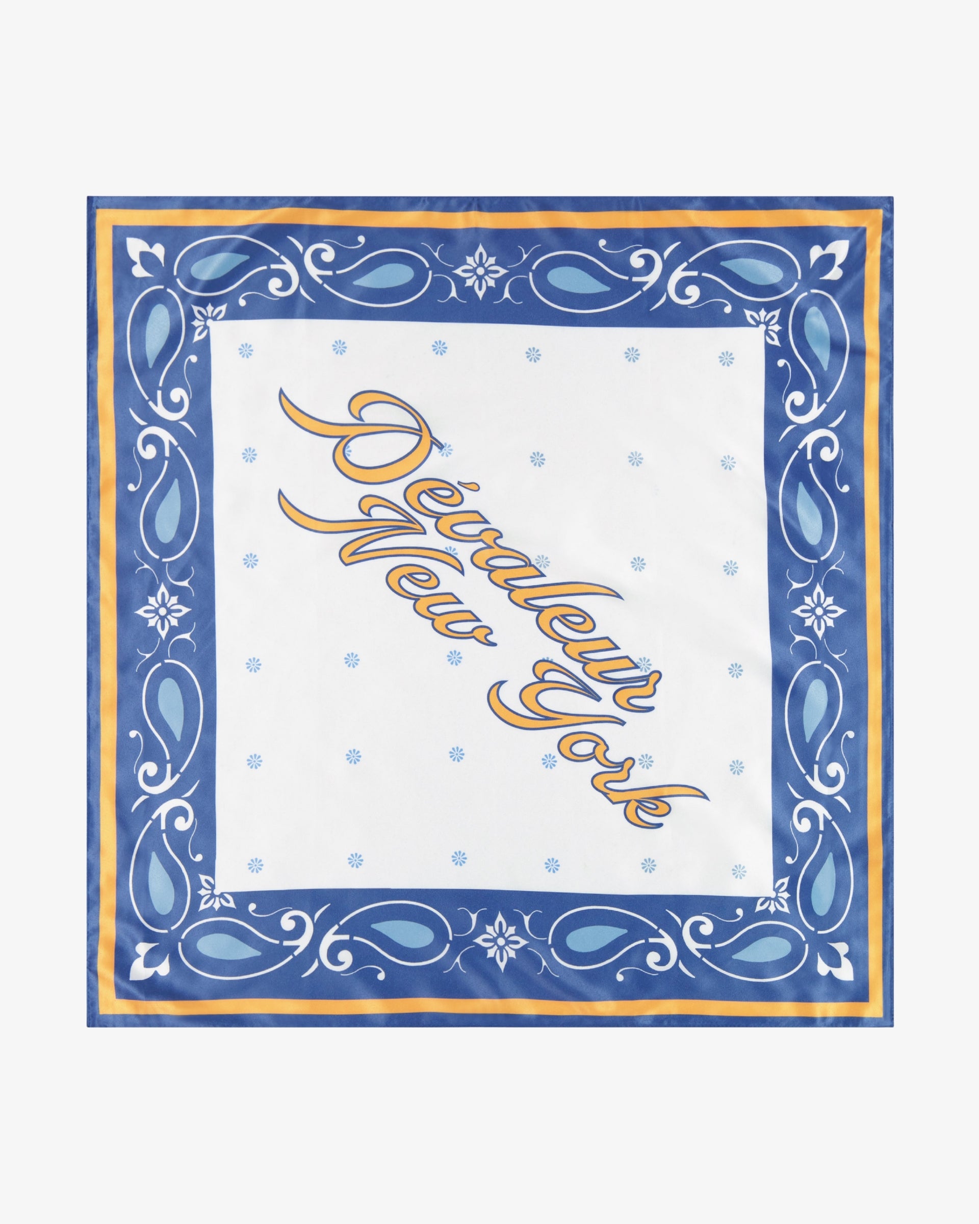 Paisley Silk Bandana