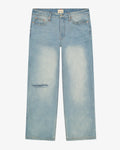 Straight Leg Denim Jeans